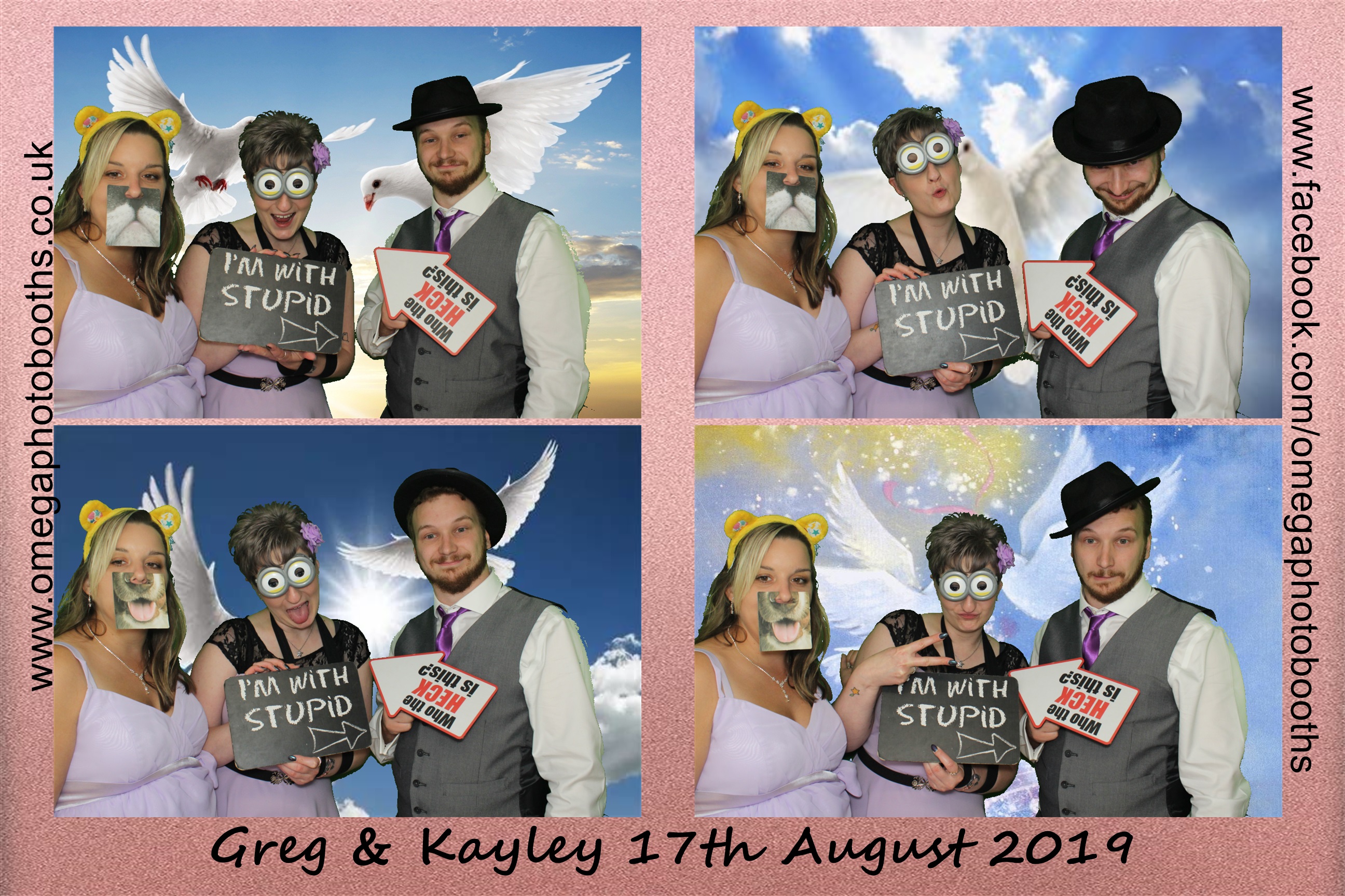 Greg & Kayley's Wedding | View more photos from the event at gallery.omegaphotobooths.co.uk/u/Omega-Photobooths/Greg-Kayleys-Wedding